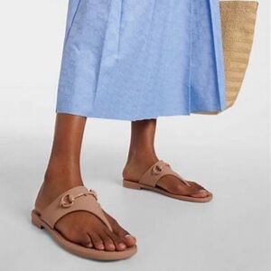 ❤️Gucci❤️ Horsebit Thong Sandals 37